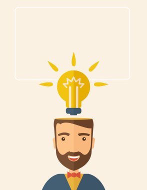 Adamın parlak fikir