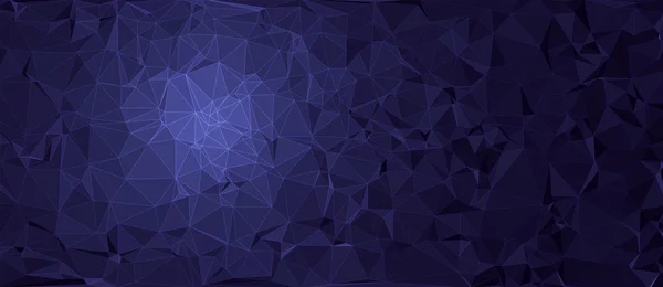 Abstrakter polygonaler Hintergrund, Vektor — Stockvektor