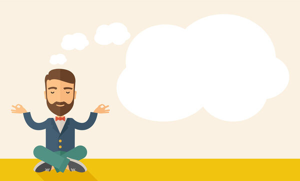 Businessman get the idea