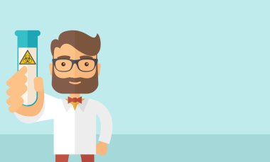 Cam tüp ile deneme bilim adamları