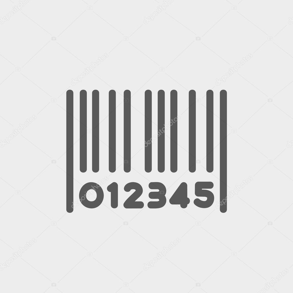 Barcode thin line icon