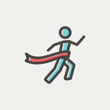 Kazanan bitiş çizgisine ince simgesi geçti