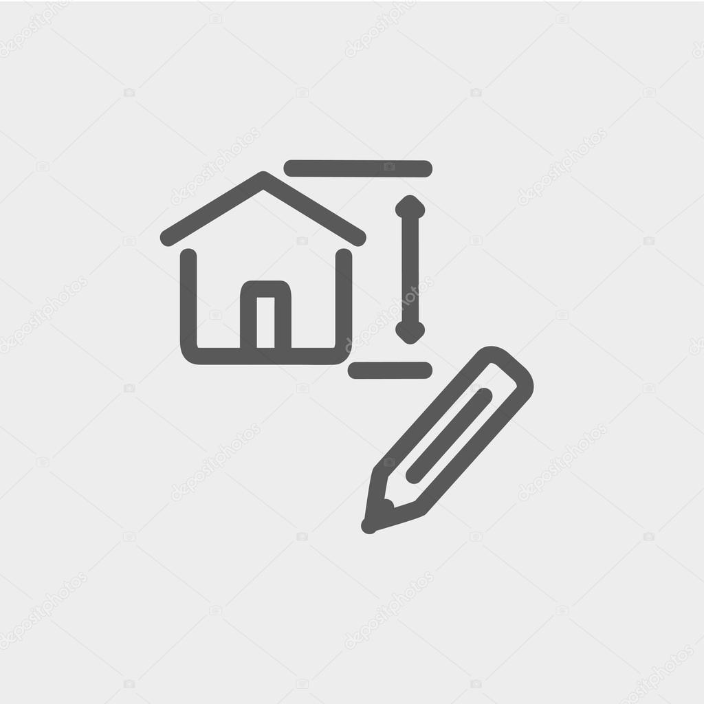 Symbole Schaltplan Haus