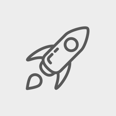 Yukarı ince çizgi simgesi başlatmak