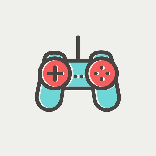 Joystick dunne lijn pictogram — Stockvector