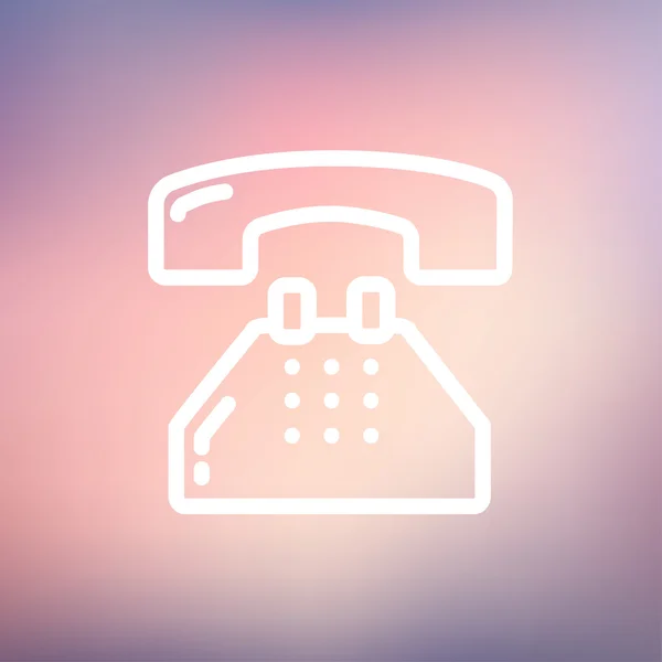 Telefon-Ikone — Stockvektor