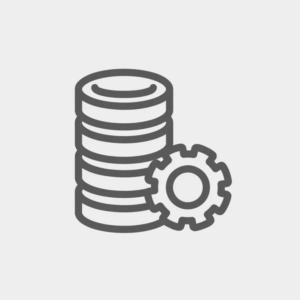 Minimalist server icon Vector Art Stock Images | Depositphotos