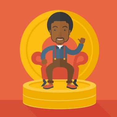 Afrika başarılı bir iş adamı.