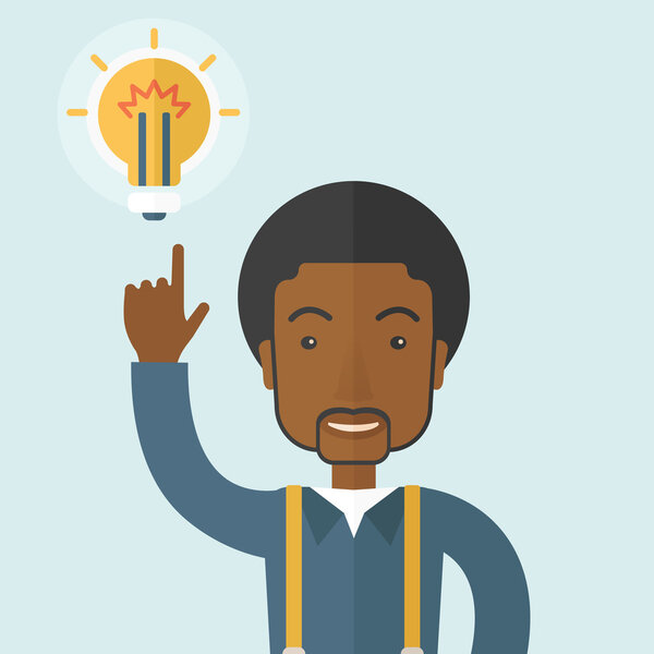 У черного парня есть хорошая идея.
.