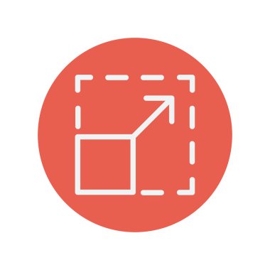 duyarlı tasarım ince çizgi simgesi