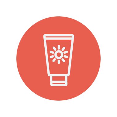 Yaz plaj cam ince çizgi kutsal kişilerin resmi