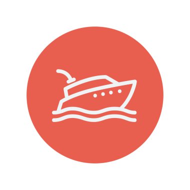 Yat ince çizgi simgesi