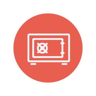 Gaz yakıcı ince çizgi simgesi