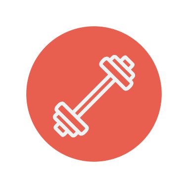 Halter ince çizgi simgesi