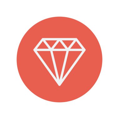 Baklava ince çizgi simgesini