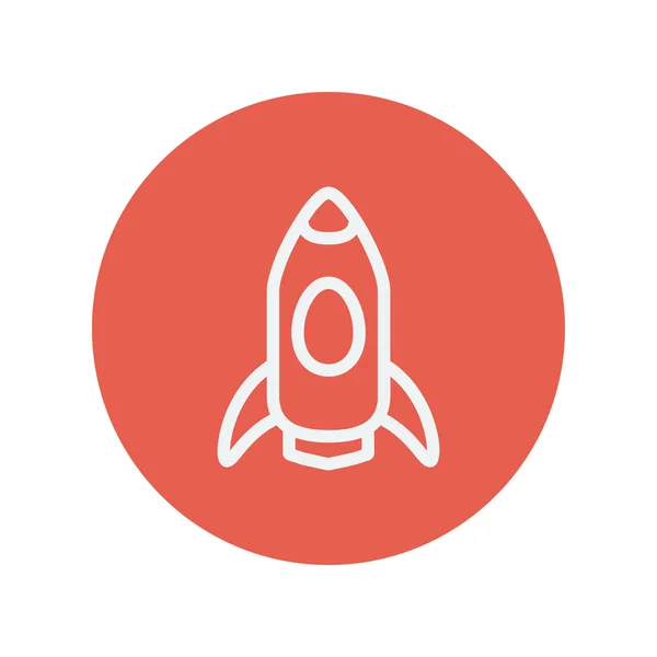 Business start-up thin line icon — Διανυσματικό Αρχείο