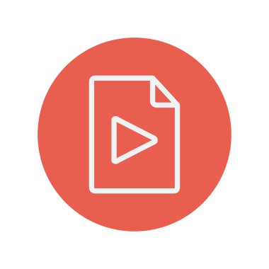 Kenar ok ince çizgi simgesiyle katlanmış