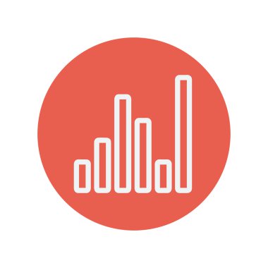 Equalizer'ı ince çizgi simgesi