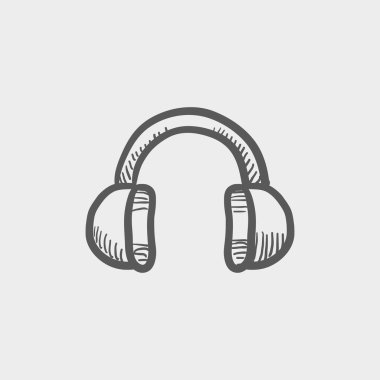 Kulaklık kroki simgesi
