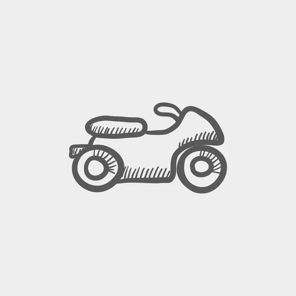 Icono del bosquejo motor — Archivo Imágenes Vectoriales