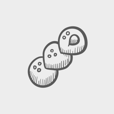 Sarmal ekmek kroki simgesi