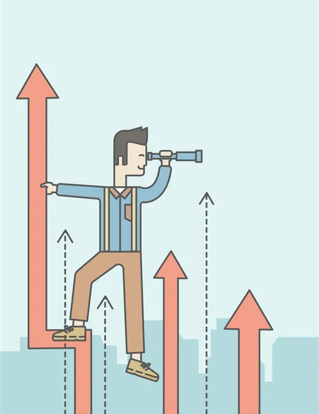 Desenvolvimento das empresas . —  Vetores de Stock