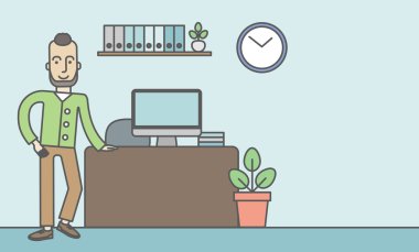 Büro memuru.
