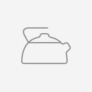 su ısıtıcısı satırı simgesi.