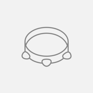 Tef satırı simgesi.