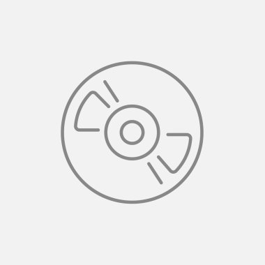 Reel kaset çalar çalar kaydedici satırı simgesi.