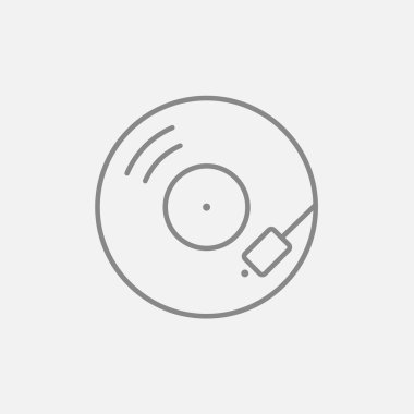 Pikap satırı simgesi.