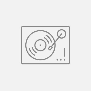 Pikap satırı simgesi.