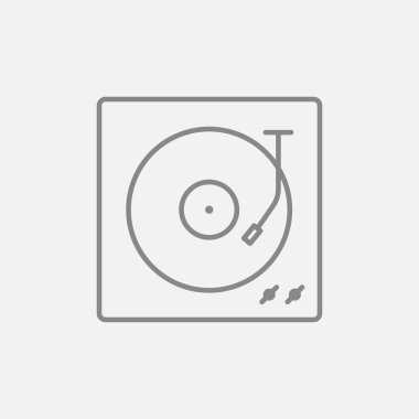 Pikap satırı simgesi.