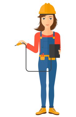 Elektrikçi Elektrik donatımı ile.