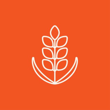 Buğday satırı simgesi.