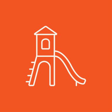 Slayt satırı simgesi olan oyun alanı.