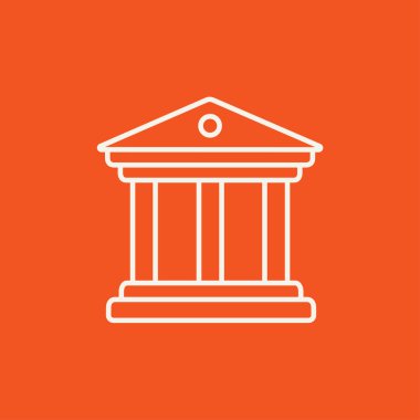 Müze satırı simgesi.