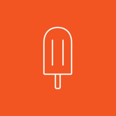 Buzlu şeker satırı simgesi.