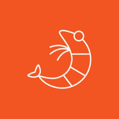 Karides satırı simgesi.