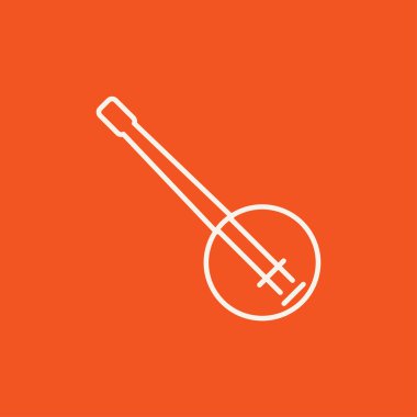 Banjo satırı simgesi.