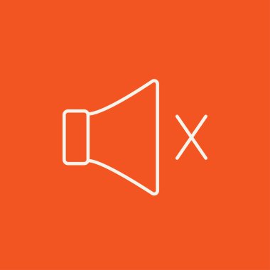 Hoparlör satırı simgesini kapat.