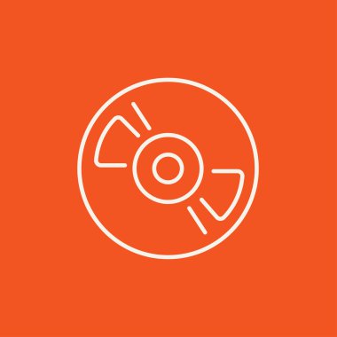 Reel kaset çalar çalar kaydedici satırı simgesi.