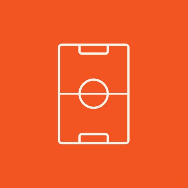 Stadyum düzen satırı simgesi.