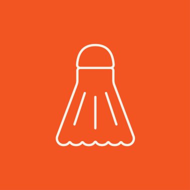 Raketle satırı simgesi.