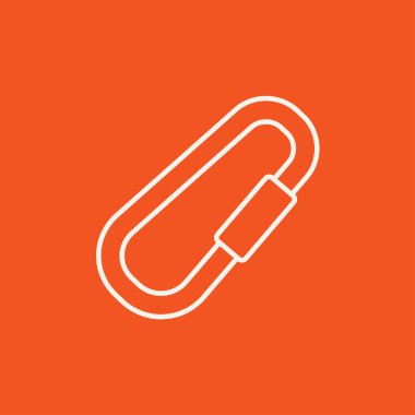 Tırmanma çantanıza satırı simgesi.