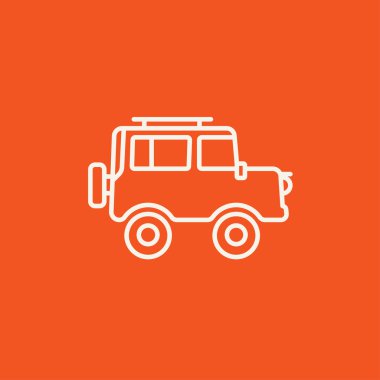 Araba satırı simgesi.