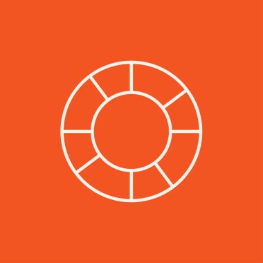 Lifebuoy satırı simgesi.