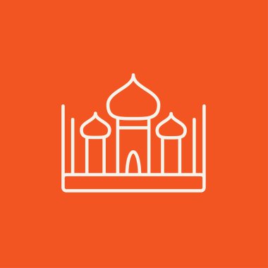 Cami satırı simgesi.