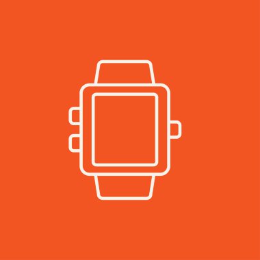 Smartwatch satırı simgesi.