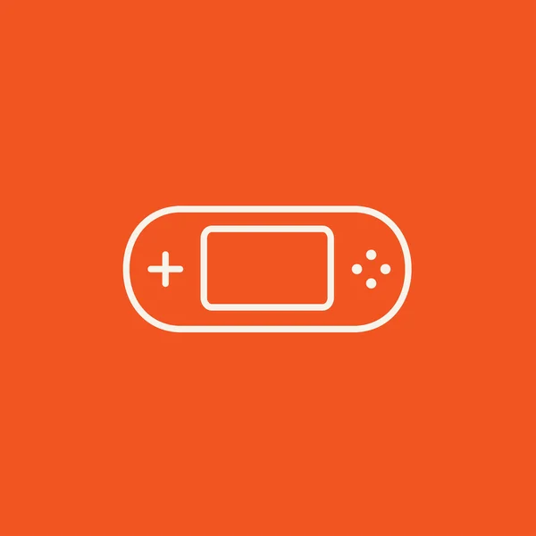 Game console gadget line icon. — Διανυσματικό Αρχείο